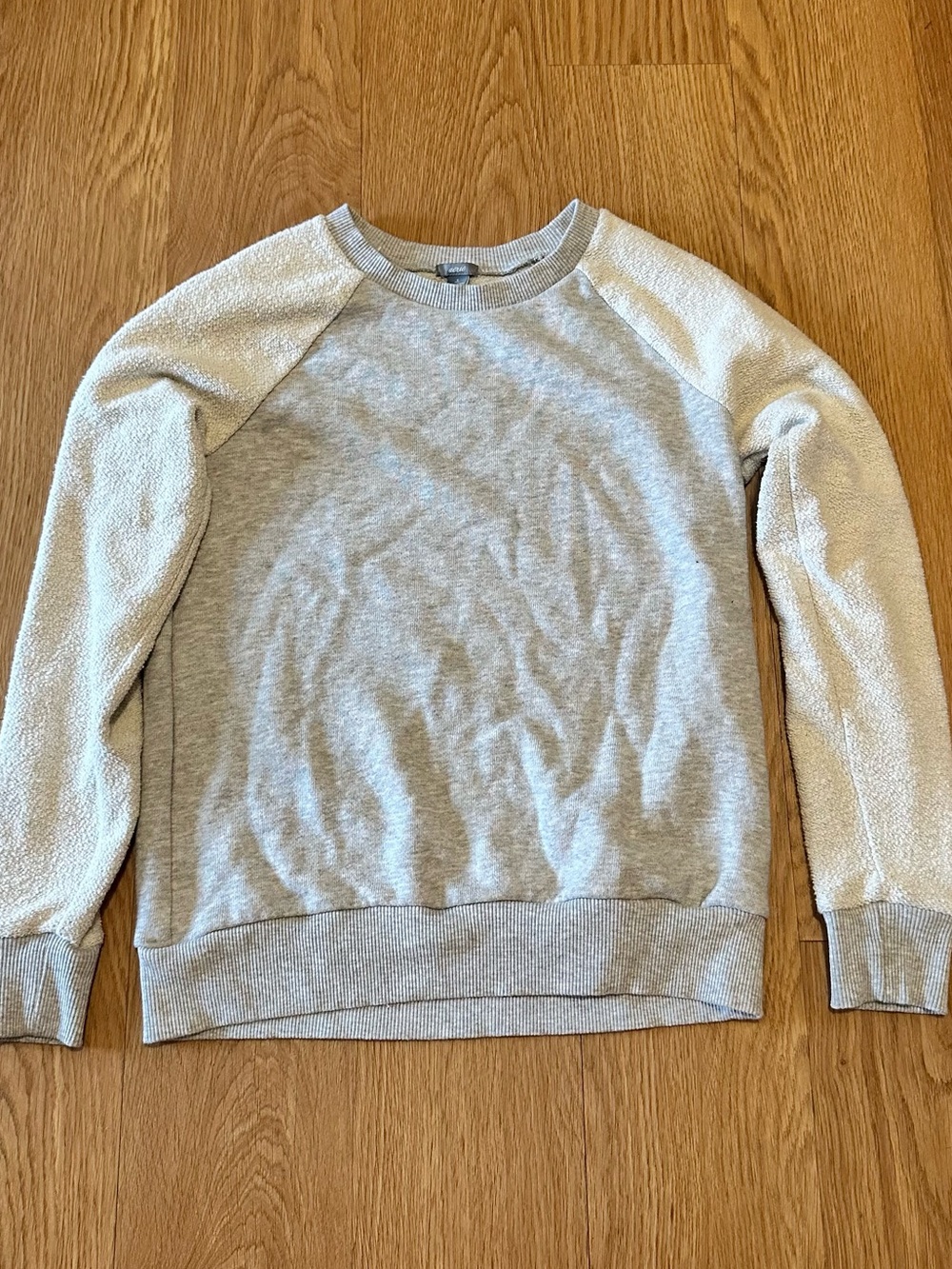 Aerie Heather Gray Crewneck Sweatshirt Long SleeveT Soft American Eagle Pullover